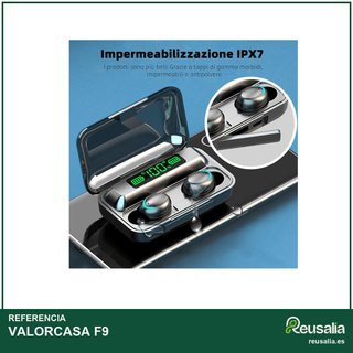 Auriculares inalámbricos deportivos Bluetooth F9