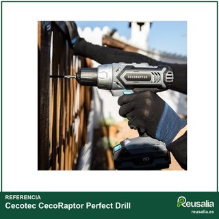 Cecotec Taladro CecoRaptor batería 20V portátil