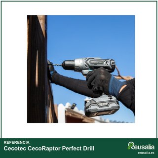 Cecotec Taladro CecoRaptor batería 20V portátil