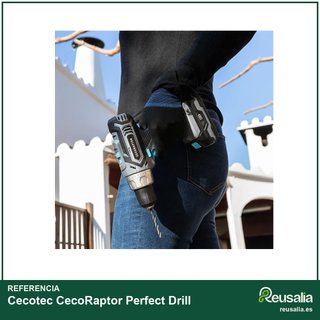 Cecotec Taladro CecoRaptor batería 20V portátil