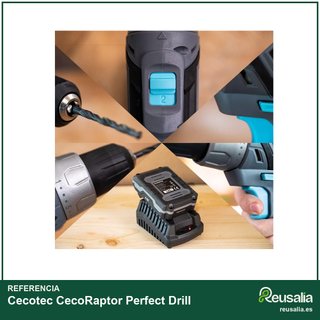 Cecotec Taladro CecoRaptor batería 20V portátil