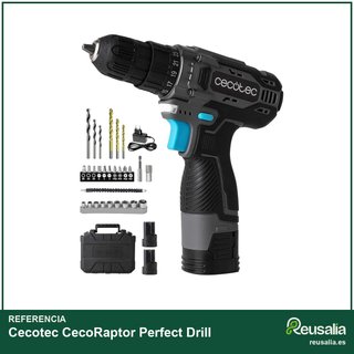 Cecotec Taladro CecoRaptor batería 20V portátil