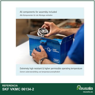 SKF VKMC 06134-2 kit distribución bomba agua motor