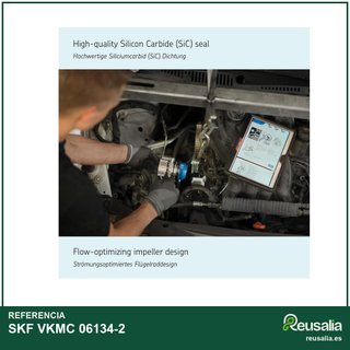 SKF VKMC 06134-2 kit distribución bomba agua motor
