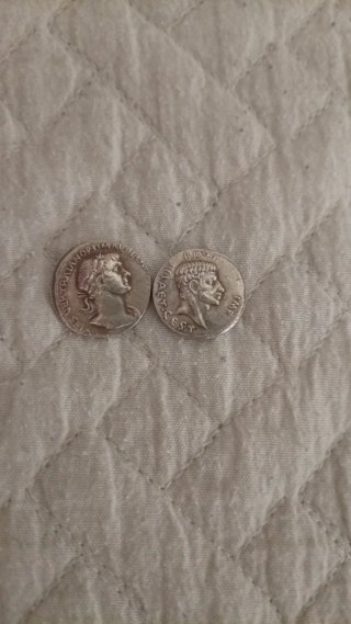 Monedas antiguas romanas