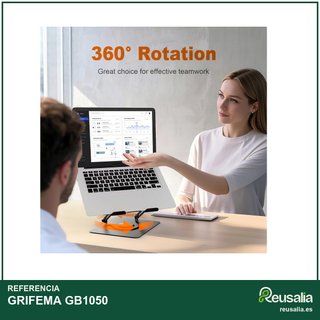 GRIFEMA GB1050 soporte portátil aluminio plegable