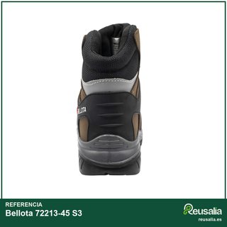 Bellota 72213-45 S3 botas seguridad piel nobuck