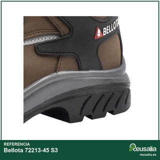 Bellota 72213-45 S3 botas seguridad piel nobuck