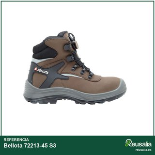 Bellota 72213-45 S3 botas seguridad piel nobuck