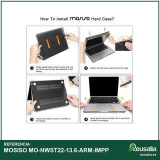 MOSISO funda protectora ligera MacBook Air