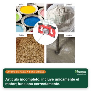 - Mezclador portátil potente ajustable hormigón