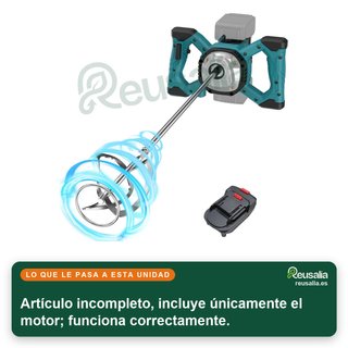 - Mezclador portátil potente ajustable hormigón