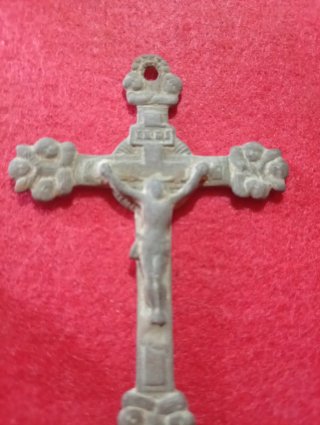 Cuchara antigua de plata