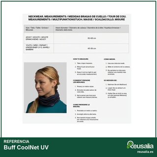 Buff braga cuello CoolNet UV niño