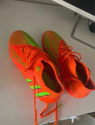 Botas Adidas Predator Elite FG Naranja/Verde