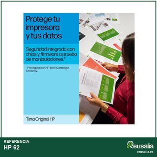HP 62 Pack cartuchos tinta negro tricolor