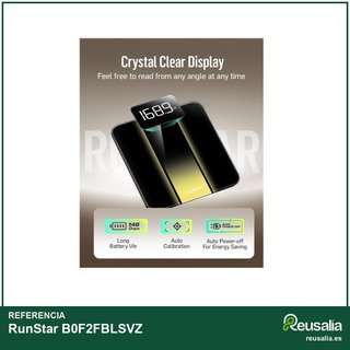 RunStar báscula digital baño 180kg