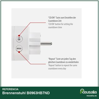 Brennenstuhl Temporizador Digital LED
