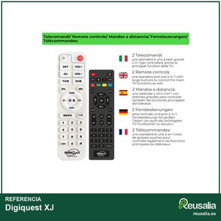 Digiquest XJ receptor digital terrestre doble