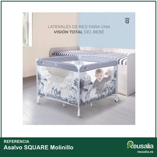 Asalvo SQUARE Molinillo Parque infantil bebé