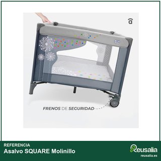 Asalvo SQUARE Molinillo Parque infantil bebé