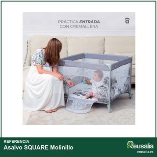 Asalvo SQUARE Molinillo Parque infantil bebé