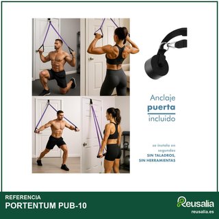 PORTENTUM bandas resistencia 4 niveles intensidad