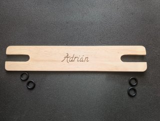 Reposapiés madera para trona Ikea