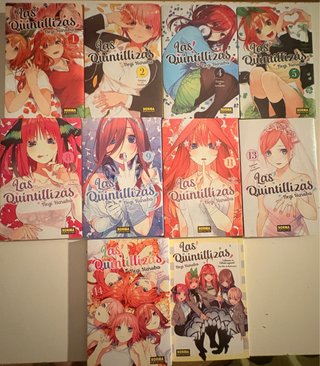 Lote Las Quintillizas Mangas (+edición especial)