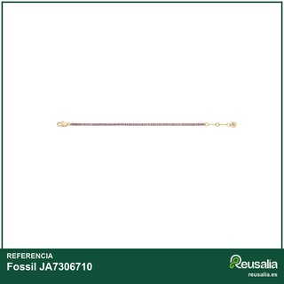 Fossil Ellis pulsera latón dorado JA7306710