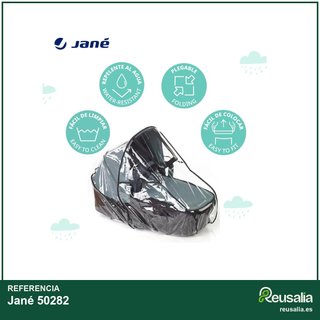 Jané burbuja lluvia capazo transparente