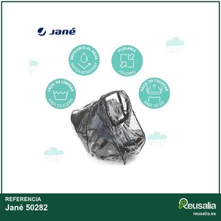 Jané burbuja lluvia capazo transparente