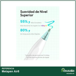 Metapen Air8 lápiz ipad precisión rechazo palma