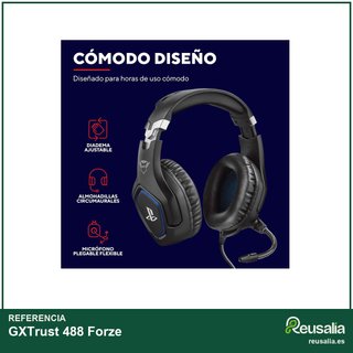 GXTrust 488 Forze Auriculares gaming PS4 PS5