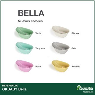 OKBABY Bella bañera bebé con soporte plegable