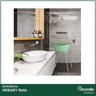 OKBABY Bella bañera bebé con soporte plegable