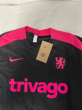 Conjunto Chándal Fútbol Nike Negro y Rosa