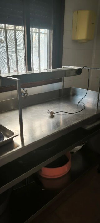 Lampara de calentamiento de alimentos
