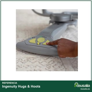 Ingenuity Hugs & Hoots columpio plegable hamaca