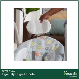 Ingenuity Hugs & Hoots columpio plegable hamaca