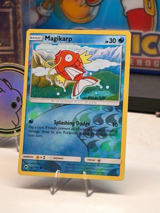 Carta Pokémon vintage Magikarp reverse holo