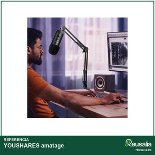 YOUSHARES soporte micrófono Blue Yeti espuma