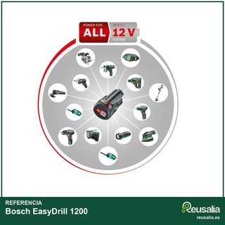 Bosch EasyDrill 1200 taladro atornillador