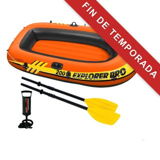 Intex Explorer Pro barco hinchable 3 cámaras