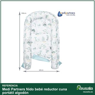 Nido bebé reductor cuna portátil algodón