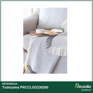 Todocama colcha multiusos algodón reciclado