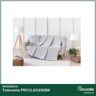 Todocama colcha multiusos algodón reciclado