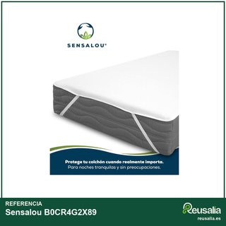 Sensalou protector colchón cuna 50x90 impermeable