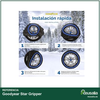 Goodyear Calcetines de nieve Star Gripper XL