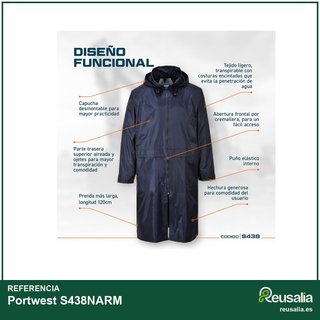 Portwest S438NARM impermeable transpirable